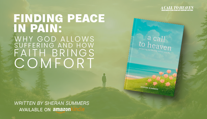 A believer finding God’s comfort and peace through prayer during difficult times